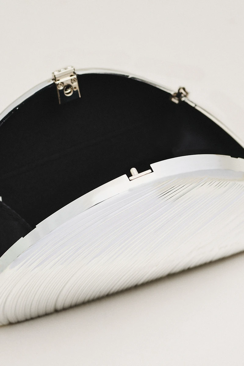 Acrylic Seashell Clutch