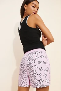 Essentiel Antwerp Hissels Drawstring Printed Shorts