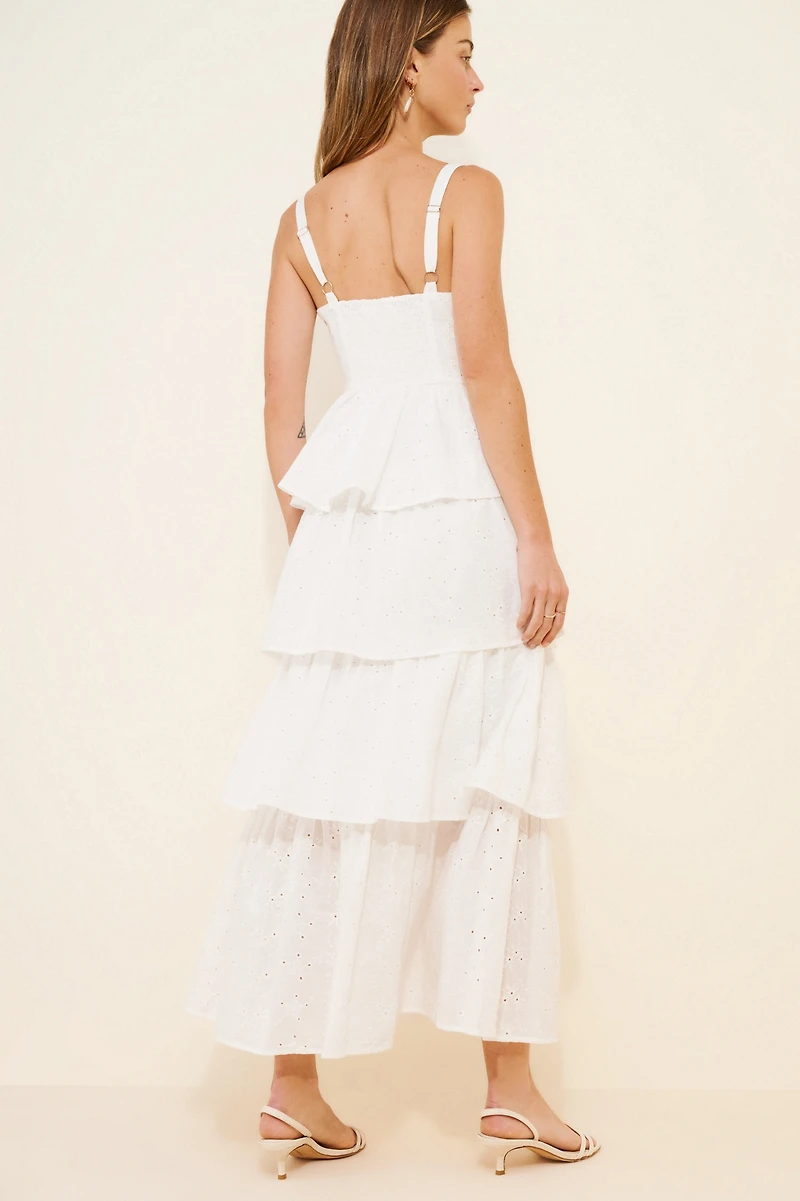Nuuly x ASTR Midsummer Eyelet Dress