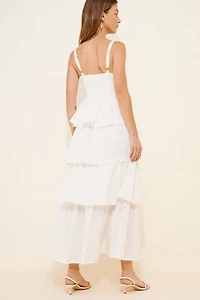 Nuuly x ASTR Midsummer Eyelet Dress
