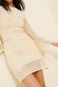 Callahan Flor Bow Mini Dress