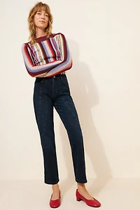 Damson Madder Harry Wavy Seam Jeans