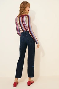 Damson Madder Harry Wavy Seam Jeans