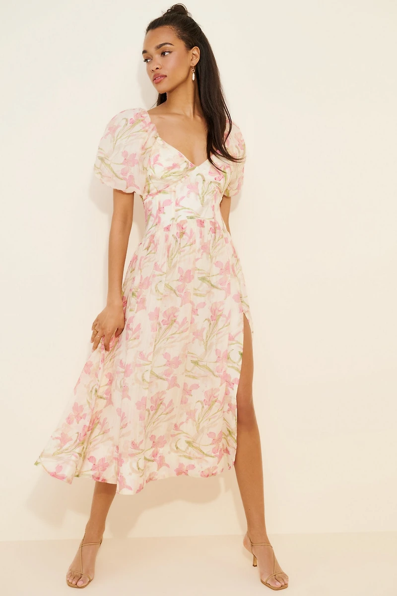 ASTR the Label Sasilia Midi Dress