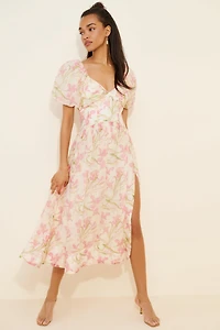 ASTR the Label Sasilia Midi Dress