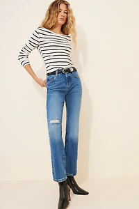 Favorite Daughter The Morgan Shortie Bootcut Jeans