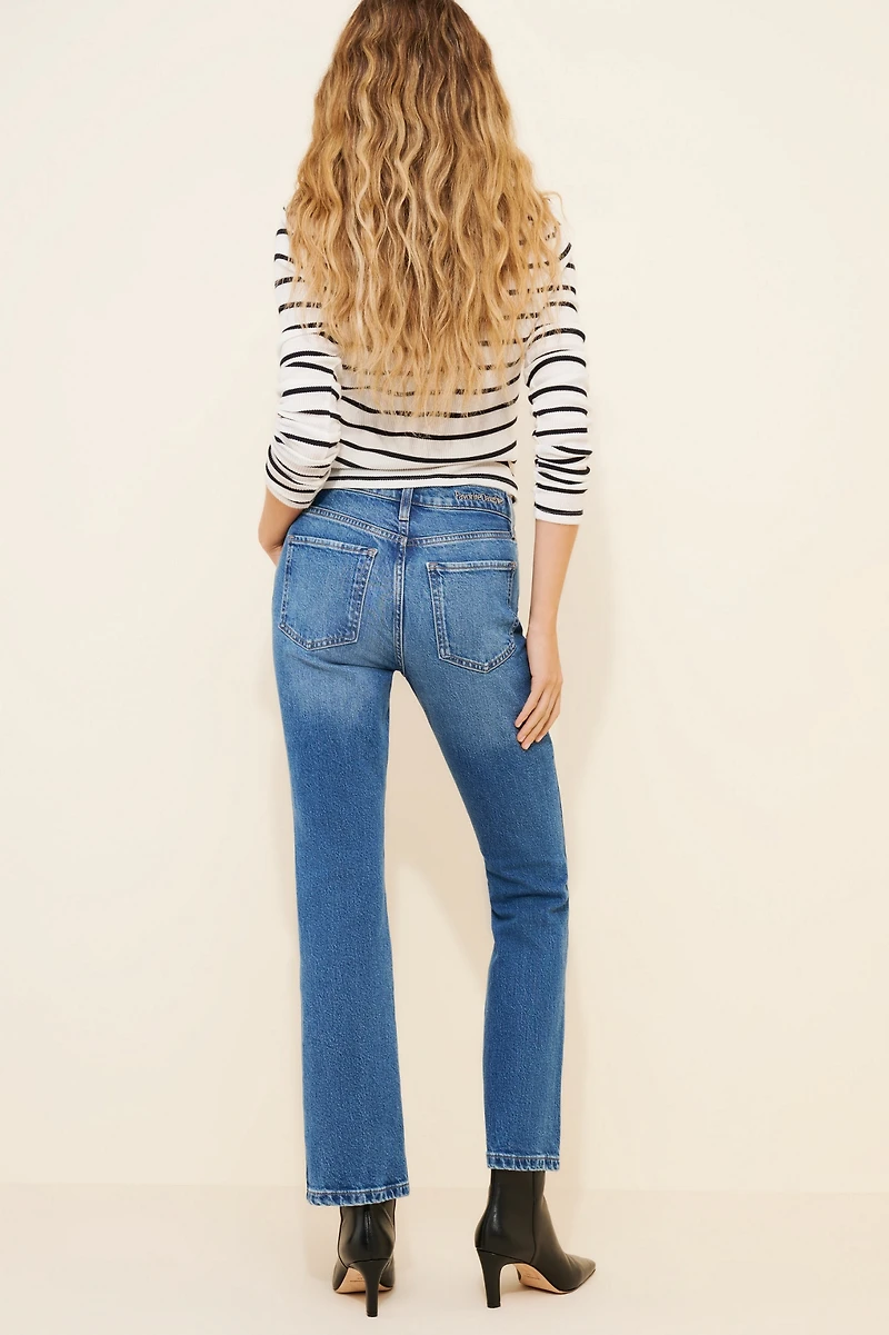 Favorite Daughter The Morgan Shortie Bootcut Jeans