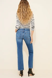 Favorite Daughter The Morgan Shortie Bootcut Jeans