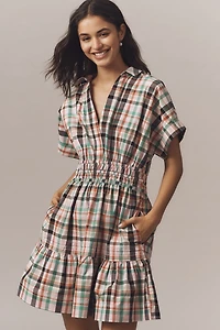 The Somerset Plaid Mini Dress