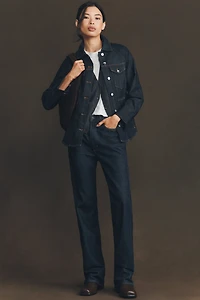 Pilcro Peplum Denim Jacket