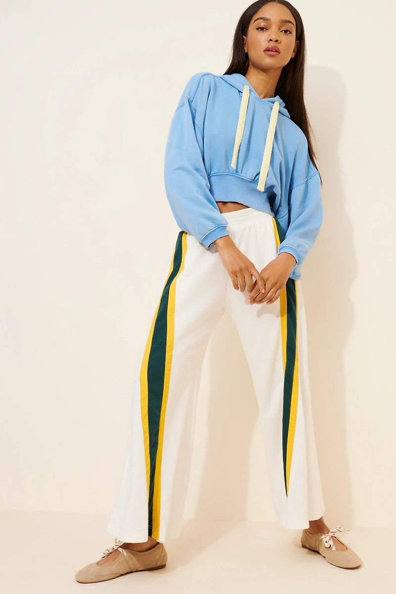 Daily Practice by Anthropologie Drawstring Cropped Hoodie
