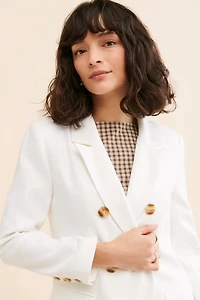 FRENCHMAUVE Emory Longline Blazer