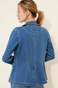 Sanctuary Sculpted Denim Blazer