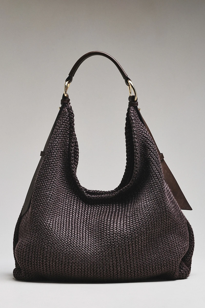 Dolce Vita Miriel Raffia Tote Bag