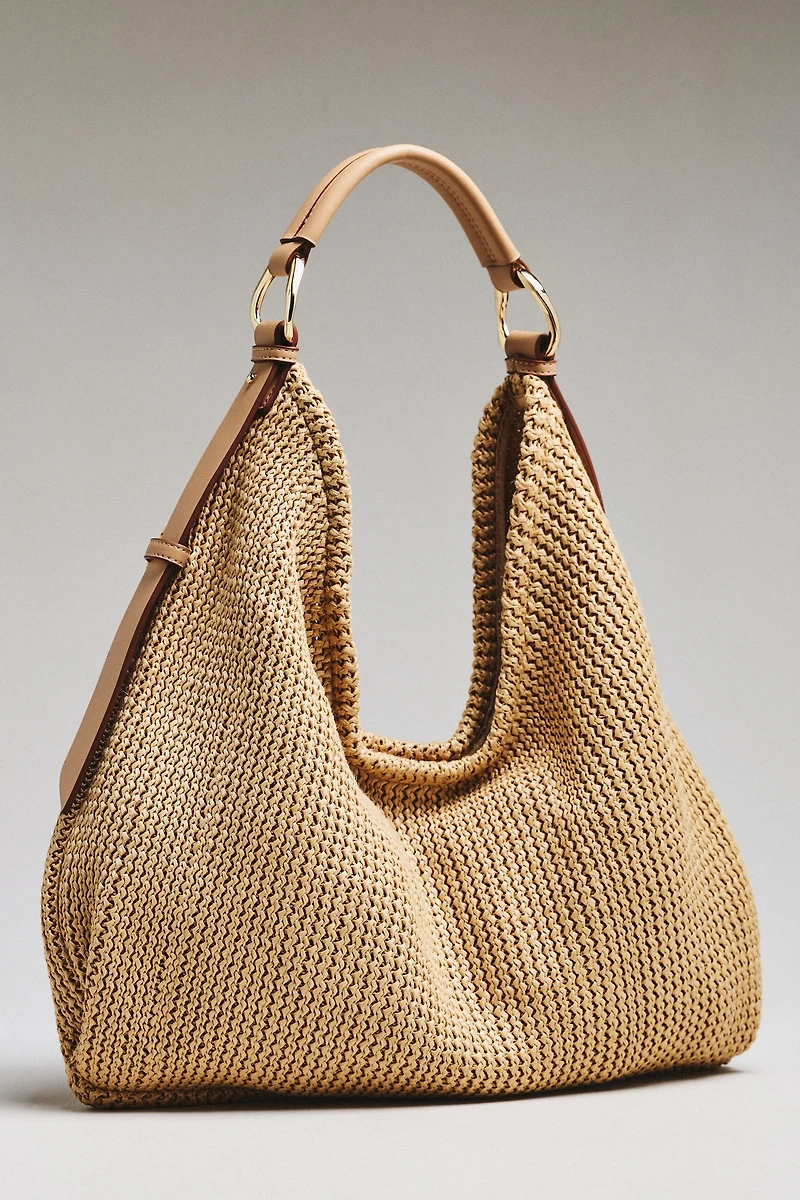 Dolce Vita Miriel Raffia Tote Bag