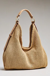 Dolce Vita Miriel Raffia Tote Bag