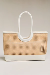 Shiraleah Lyra Woven Tote Bag