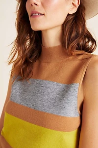 Suzy Mock Neck Sweater Tank