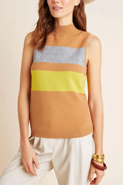 Suzy Mock Neck Sweater Tank