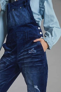 Pilcro The Wanderer Velvet Overalls