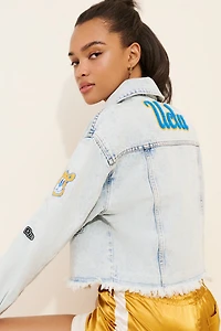 Hype and Vice UCLA Cropped Denim Jacket
