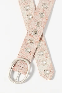 Streets Ahead Eyelet Belt