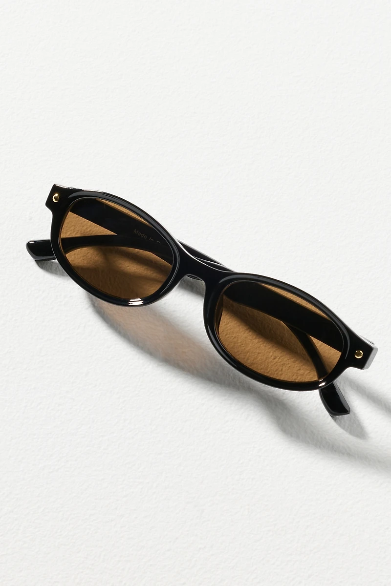 I-SEA Slim Oval Sporty Sunglasses