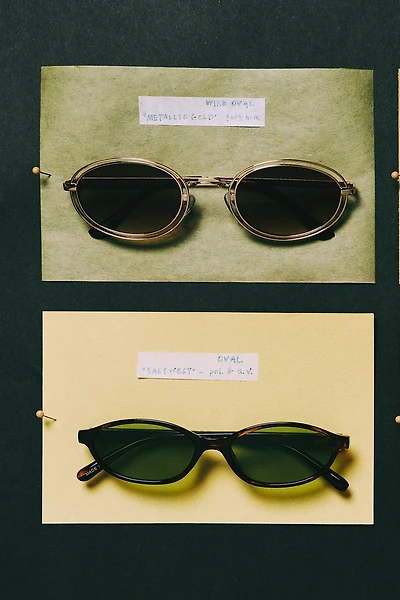 I-SEA Oval Rim Sunglasses