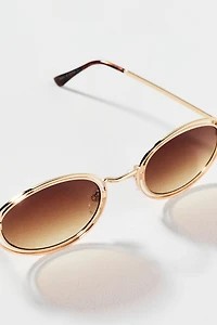 I-SEA Oval Rim Sunglasses
