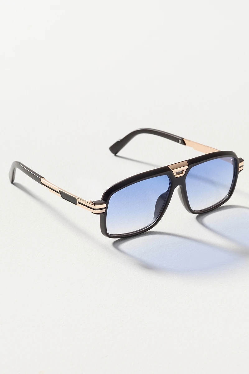 I-SEA Matte Aviator Sunglasses