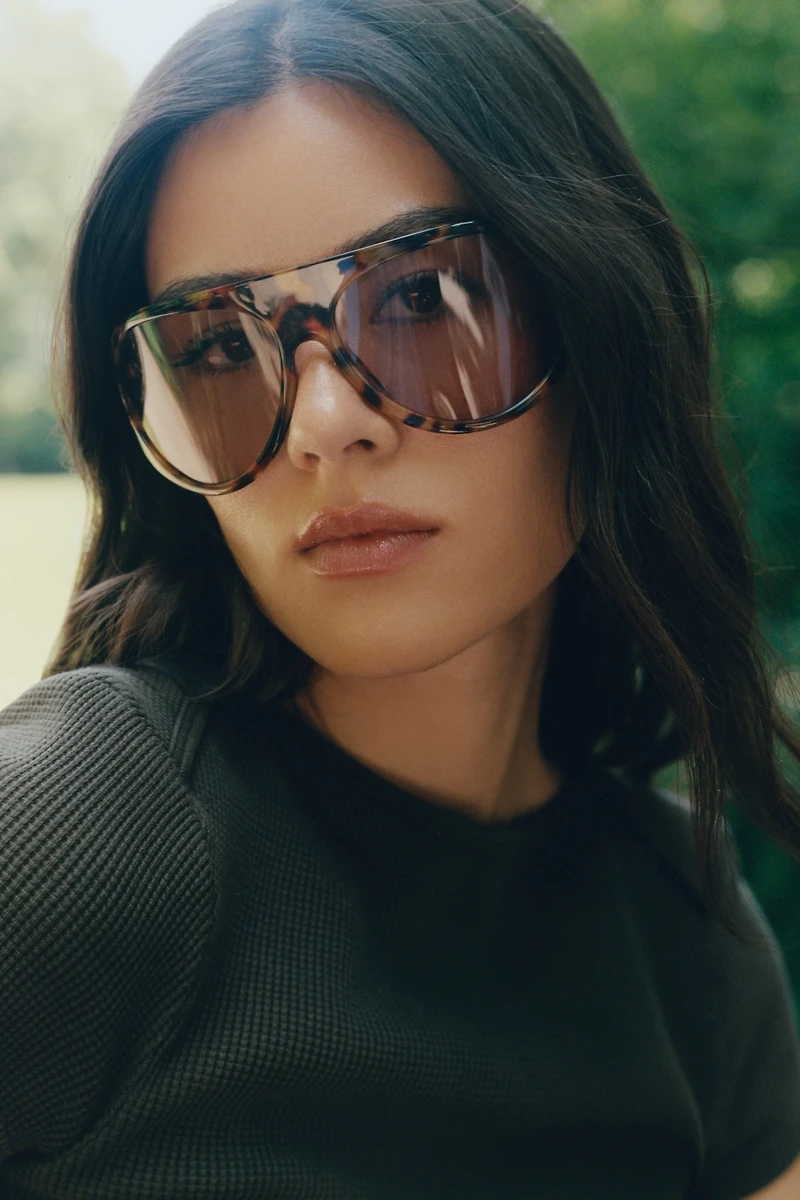 By Anthropologie Oversized Aviator Sunglasses