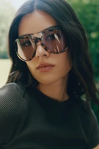 By Anthropologie Oversized Aviator Sunglasses