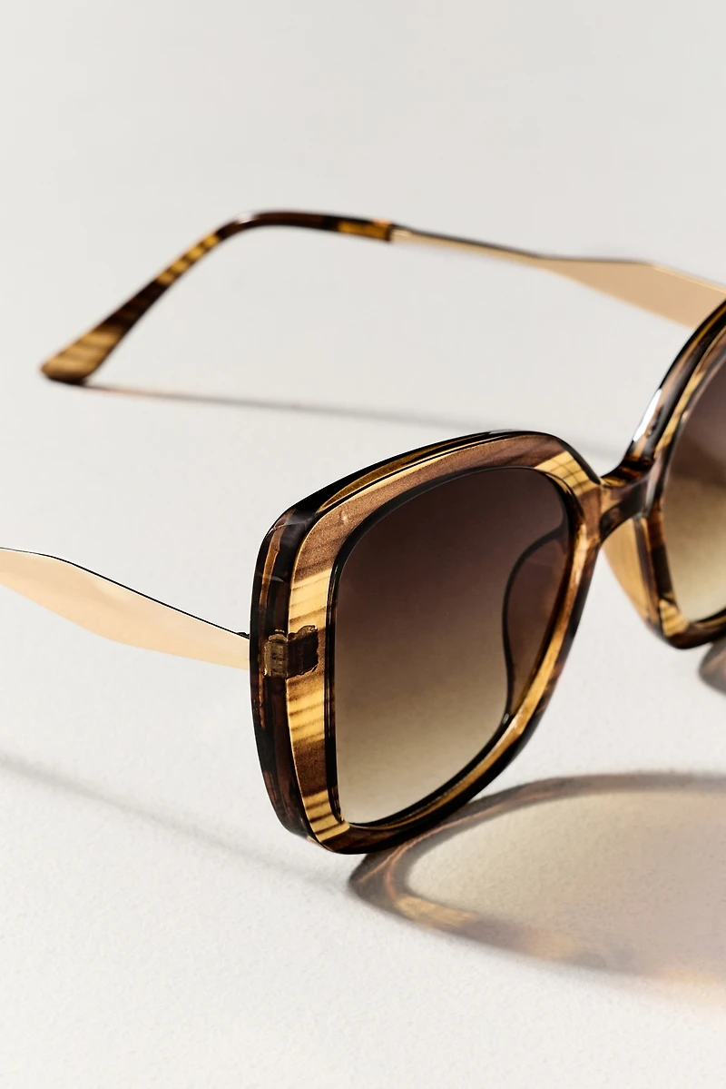 Oversized Square Sunglasses