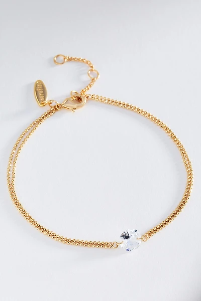 Delicate Floating Crystal Bracelet