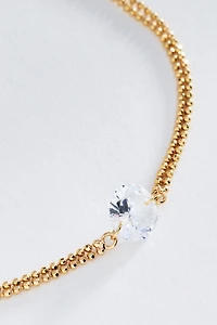 Delicate Floating Crystal Bracelet