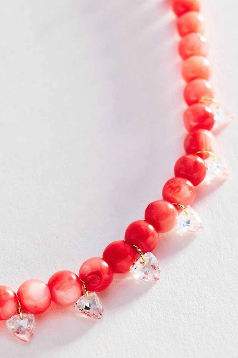 Beaded Crystal Necklace