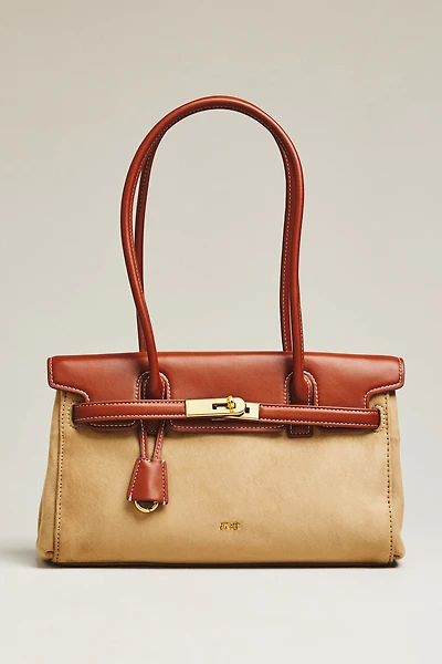 JW PEI Yara Faux Suede Shoulder Bag