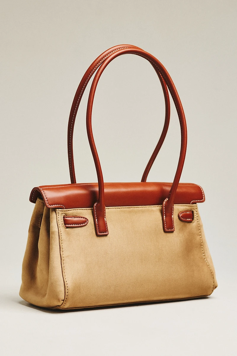JW PEI Yara Faux Suede Shoulder Bag