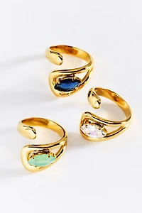 Bezel Wrap Ring