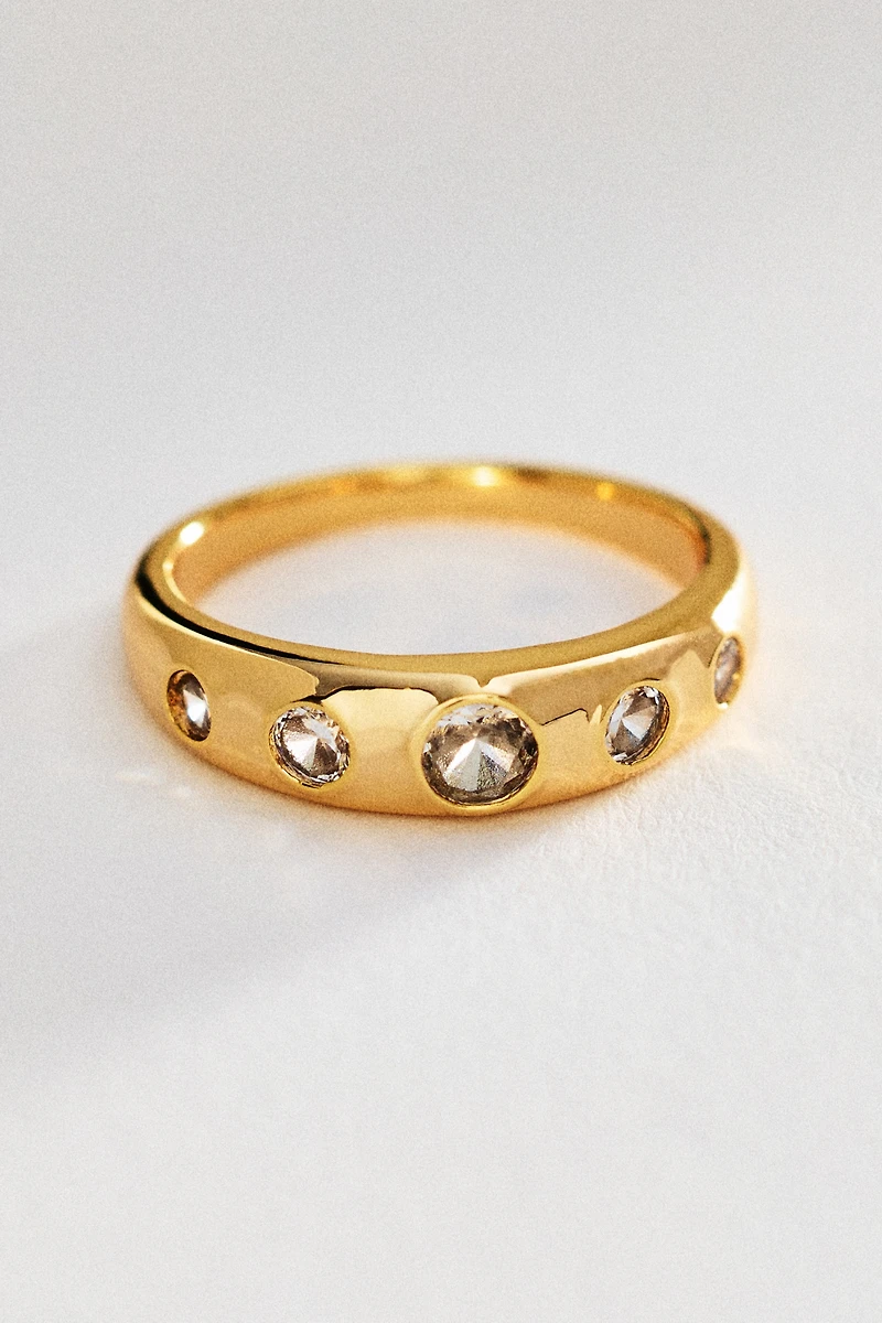 Multi-Crystal Stacking Ring