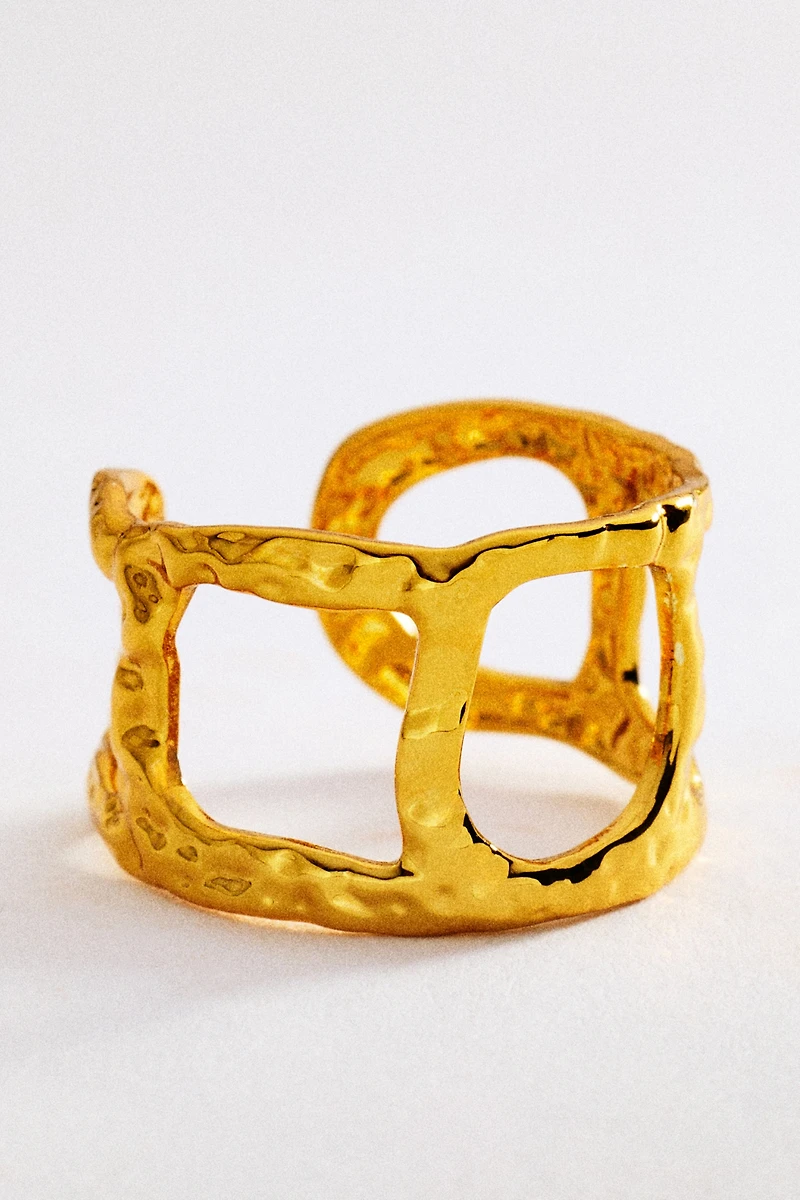 Textured Statement Ring