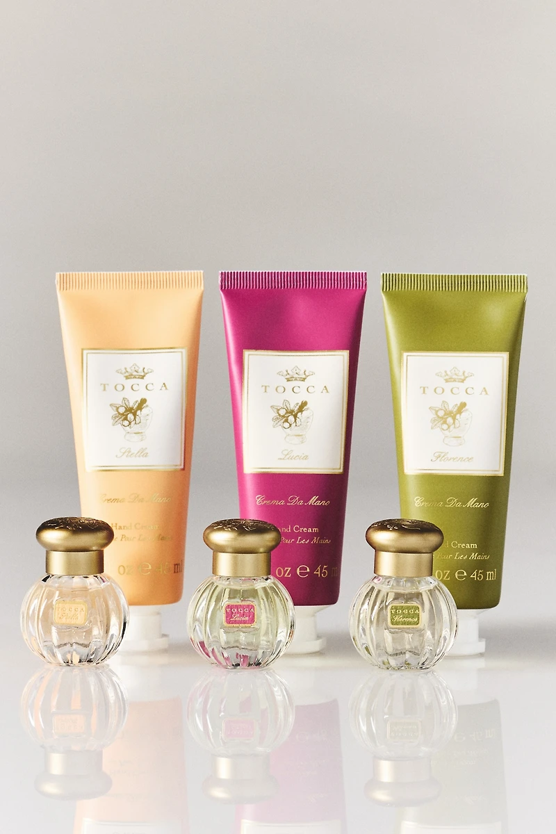 Tocca Garden Collection Mini Perfume & Hand Cream Deluxe Set