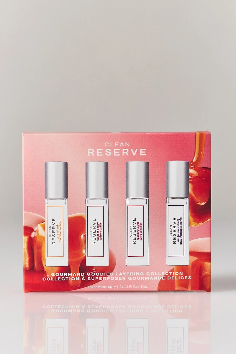 Clean Beauty Reserve Gourmand Goodies Layering Collection Gift Set