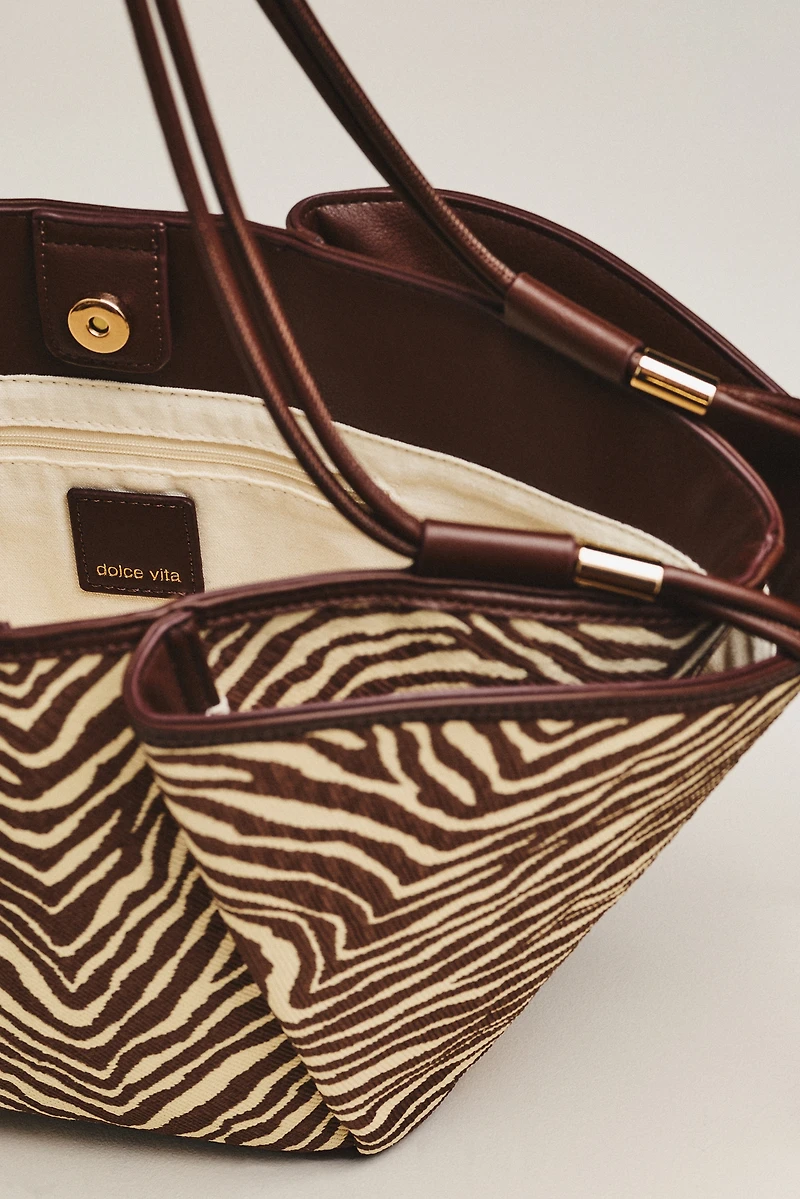 Dolce Vita Maro Raffia Tie Bag