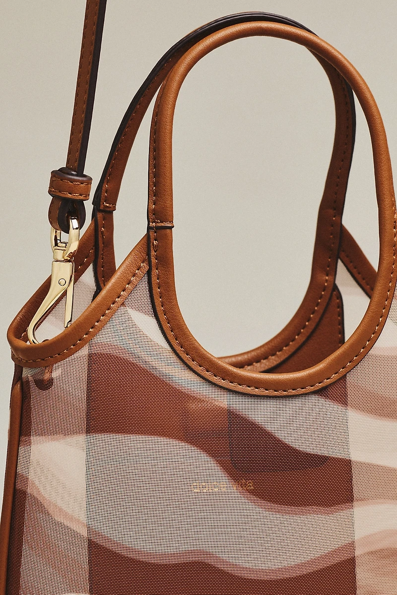 Dolce Vita Sylvene Mesh Crossbody Satchel