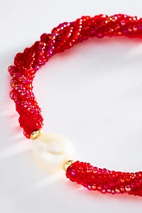 Twisted Bead Pearl Bracelet