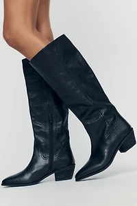 By Anthropologie Western Tall Boots