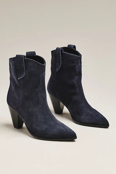 By Anthropologie Western Ankle Boots
