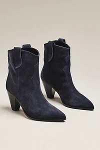 By Anthropologie Western Ankle Boots