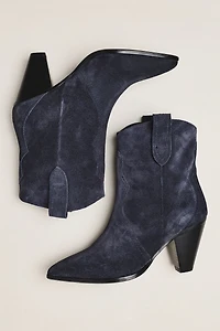 By Anthropologie Western Ankle Boots